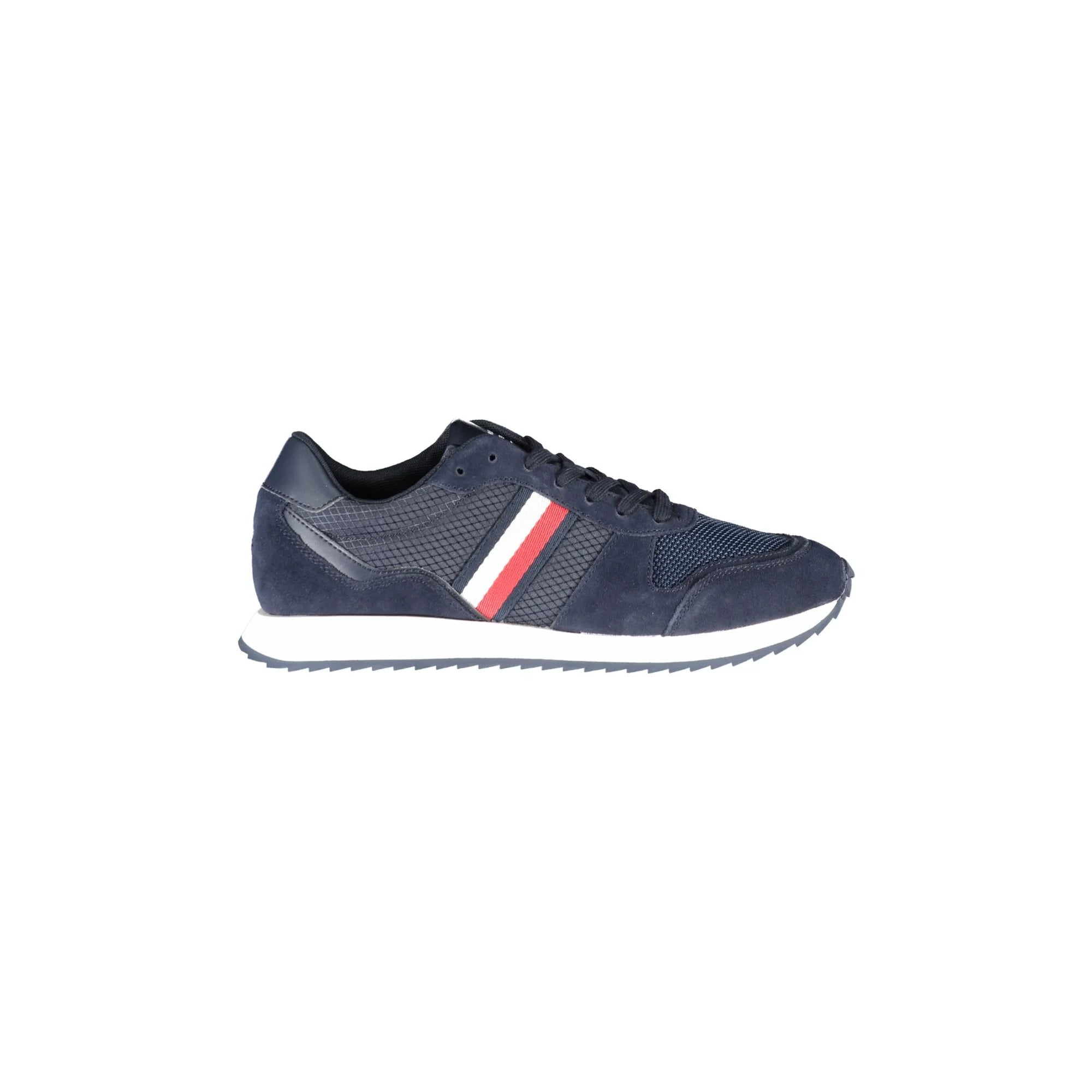 TOMMY HILFIGER Scarpe Sportive Uomo Blu con Dettagli a Contrasto Sneakers - foto prodotto